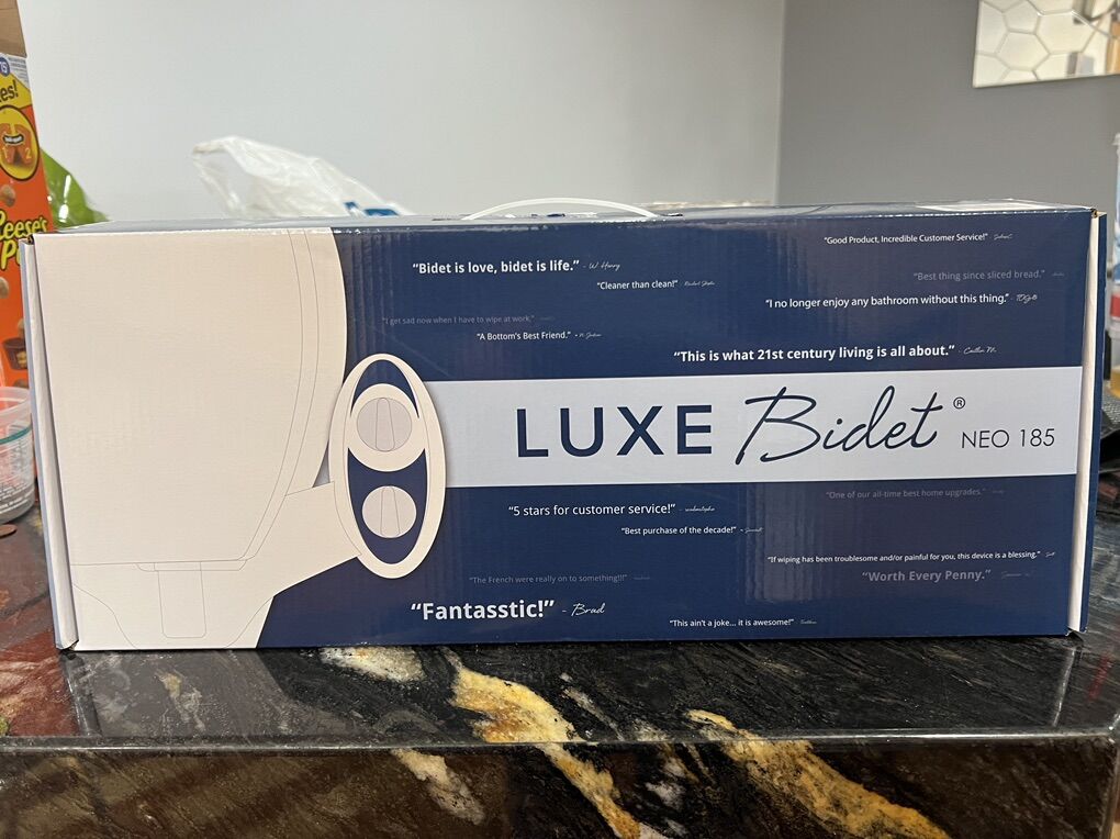 Luxe Bidet NEO185 New In Sealed Box