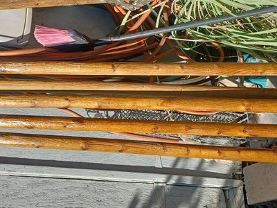 Canopy 5 Lodge Poles 6 Foot & Pyramid Pole 12 Foot