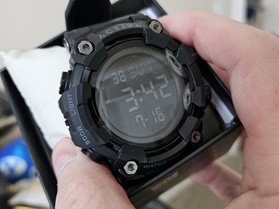 Invicta Activa Hexstrike X Digital Men's Watch - 56mm Black Case, Water Resistant (ACW1968-002)