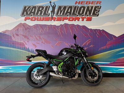 2025 Kawasaki Z650 ABS CA Metallic Spark Black/Gre
