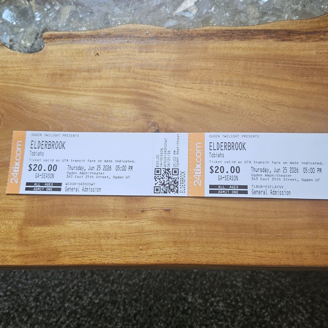Elderbrook tickets