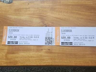 Elderbrook tickets