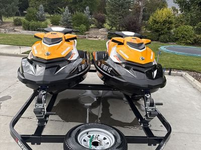 2018 SeaDoo GTI SE 130 Pair w/Trailer