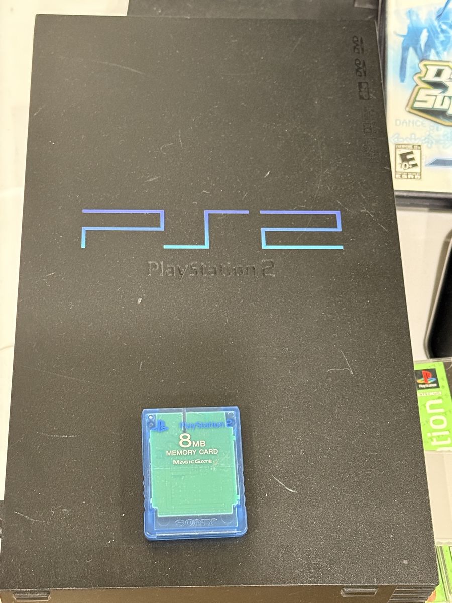Sony PlayStation 2 Console with 8MB Memory Card