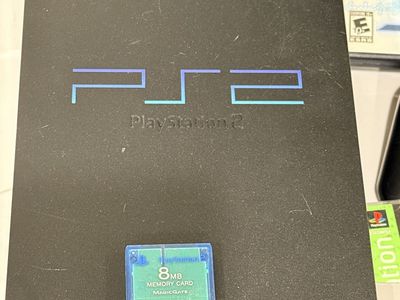 Sony PlayStation 2 Console with 8MB Memory Card
