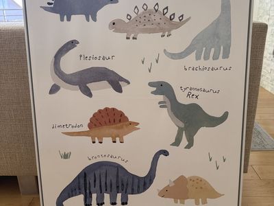 Dinosaurs Picture pottery Barn