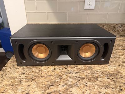 Klipsch Reference RC-10 Black Center Channel Speaker