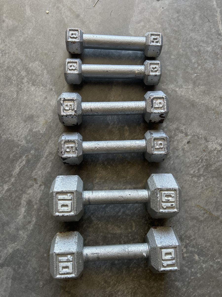 Weights - 3lbs, 5lbs and 10lbs