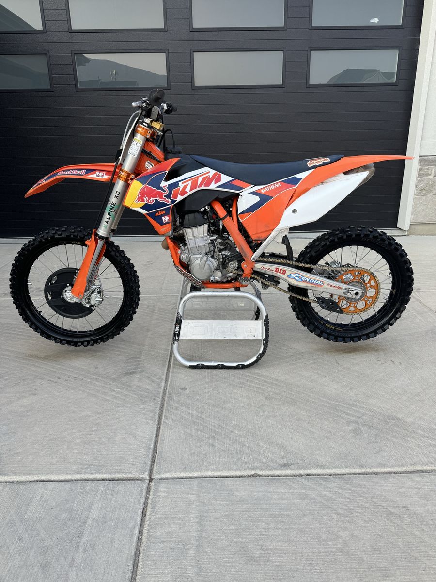 2014 KTM 450 SX-F factory edition 38 hrs