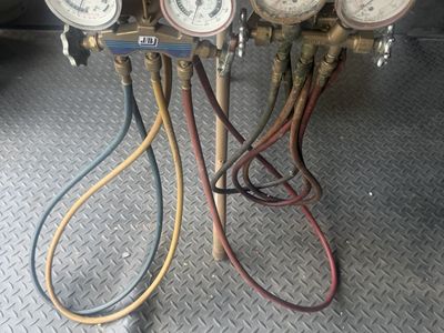 JB Industries & Imperial HVAC Manifold Gauge Sets with Hoses
