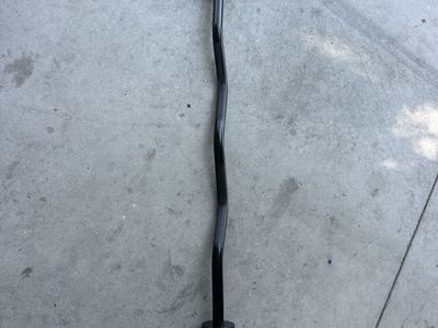 Solid Steel 47 in. Olympic EZ Curl Bar