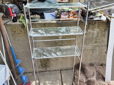 Shelves for behind/over the toilet