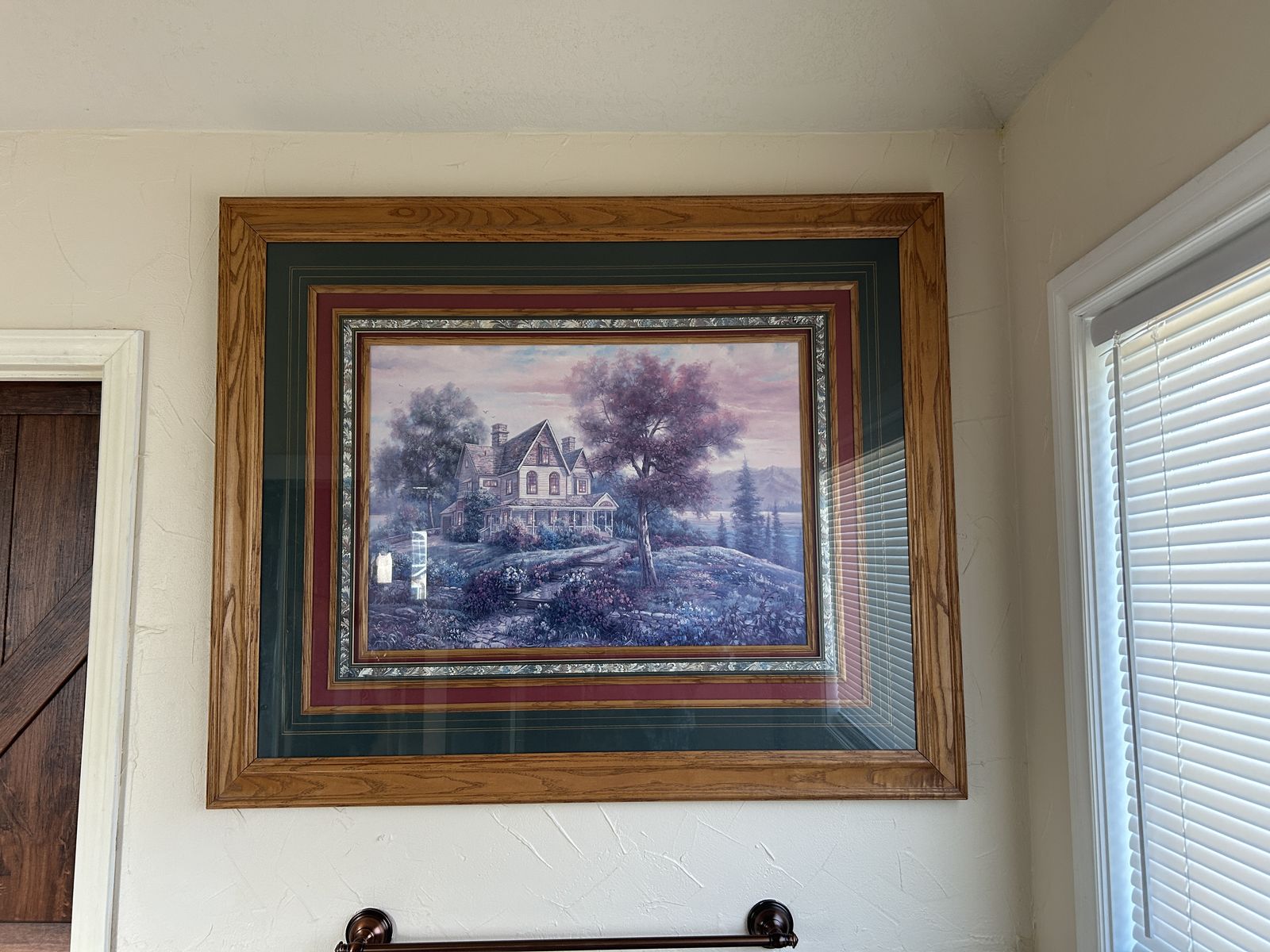 Lg Cottage Landscape Artwork