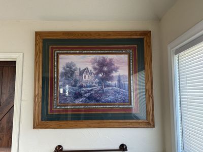 Lg Cottage Landscape Artwork