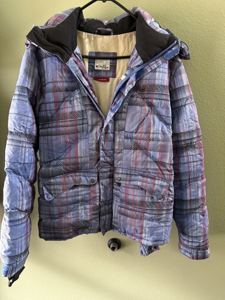 Oakley Blue And Purple Ski Jacket