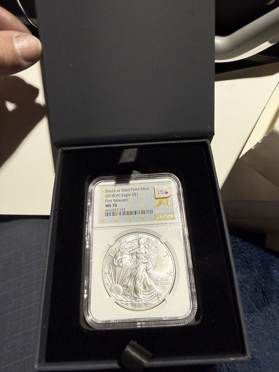 2018 (W) WEST POINT MINT FIRST RELEASE MS70 NGC