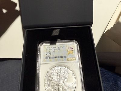 2018 (W) WEST POINT MINT FIRST RELEASE MS70 NGC