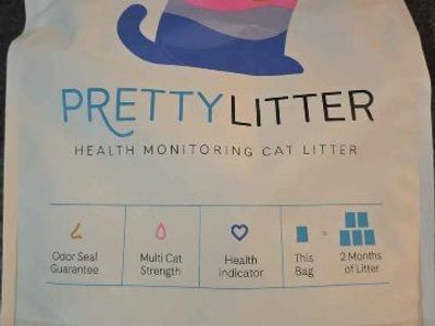 PrettyLitter Health Monitoring Cat Litter - New, 1 Bag