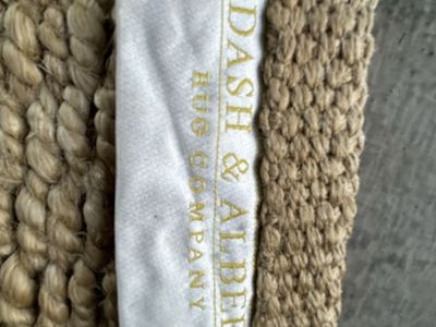 8x10 Dash and Albert jute rug