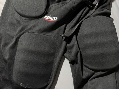 Schutt Integrated Football Black Padded Pants Used size XL