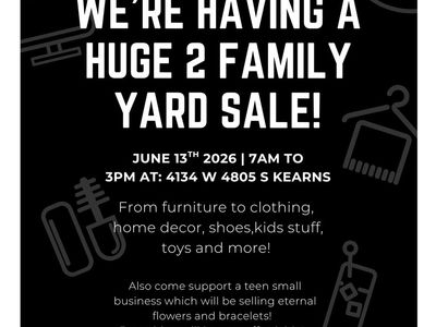 2 family yard sale!