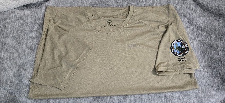 Boy Scout National Jamboree, tan, extra large, Tee