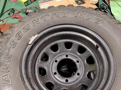Used M/T Tires And Rims