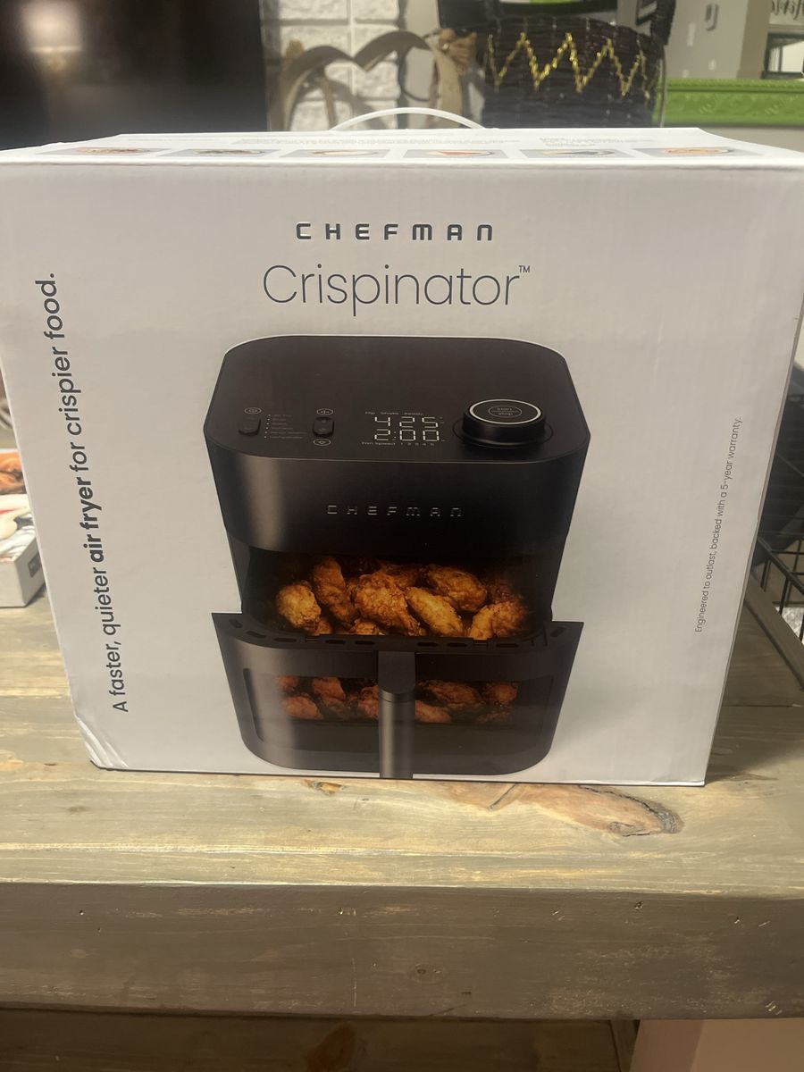 Chefman Crispinator Air Fryer - Black