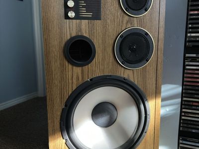 Acoustic Studio Monitor Speakers - Vintage Wood Finish, Excellent Sound Quality