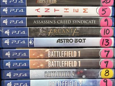 PS4 Games Starting At 5$
