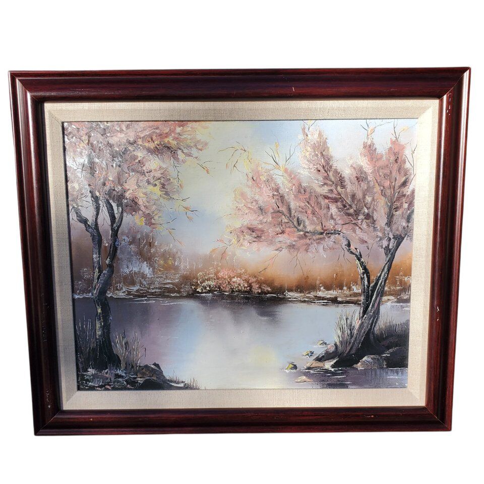 Stunning Original Oil Painting with Frame