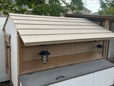 Chicken coop and run