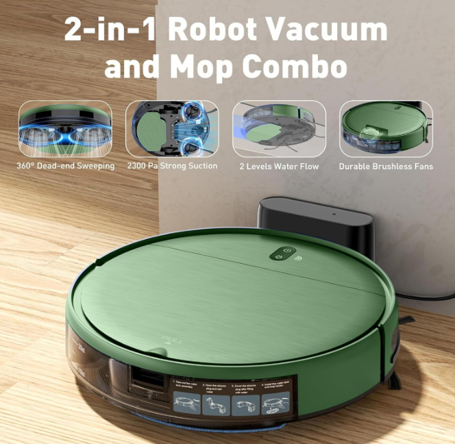 New in box Robot Vacuum and Mop