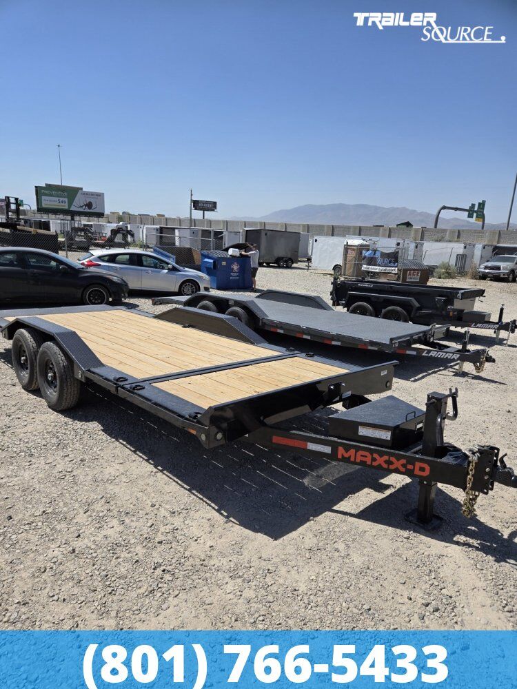 8.5x20 Maxx-D G6X Tilt Trailer - 14K GVWR Torsion Axles, Wide Body w/ Drive Over Fenders