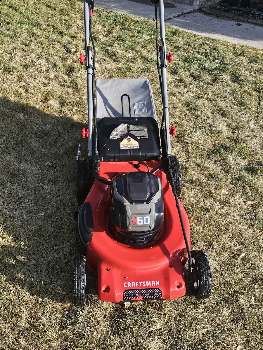Craftsman 60 Volt electric lawn mower