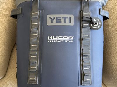 YETI Hopper M20 Soft Cooler Backpack - Navy (Nucor Vulcraft Utah)