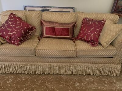 Custom Feather Down Couch