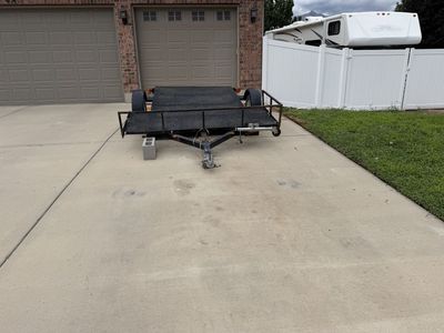 7’4x8 single axle trailer