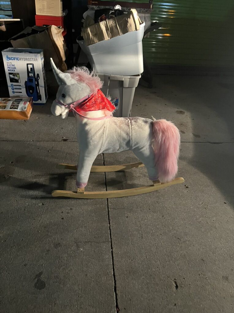 Rocking Horse Kids Toy Vintage RaRe