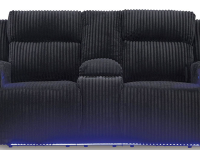 Forest Lake Power Reclining Loveseat w/ Console - Living Room Furniture - Action Home Furniture