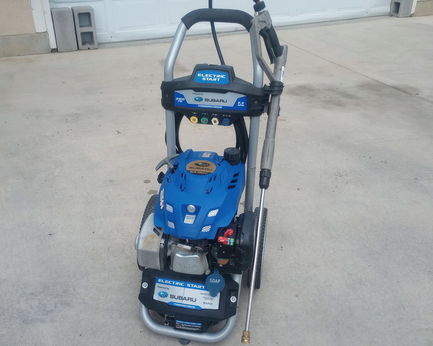 RUNS GREAT! 3100 PSI Pressure Washer (Subaru)