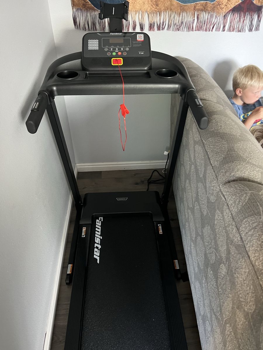 Famistar Foldable Electric Treadmill - Compact Home Gym Fitness Running Machine