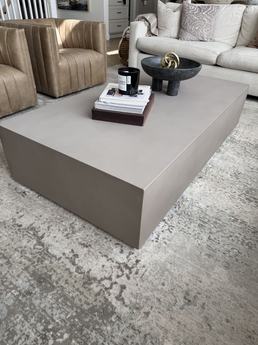 Cement Coffee Table