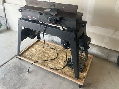 Craftsman 6” Jointer + Delta 8” Drill Press + Rolling Stand
