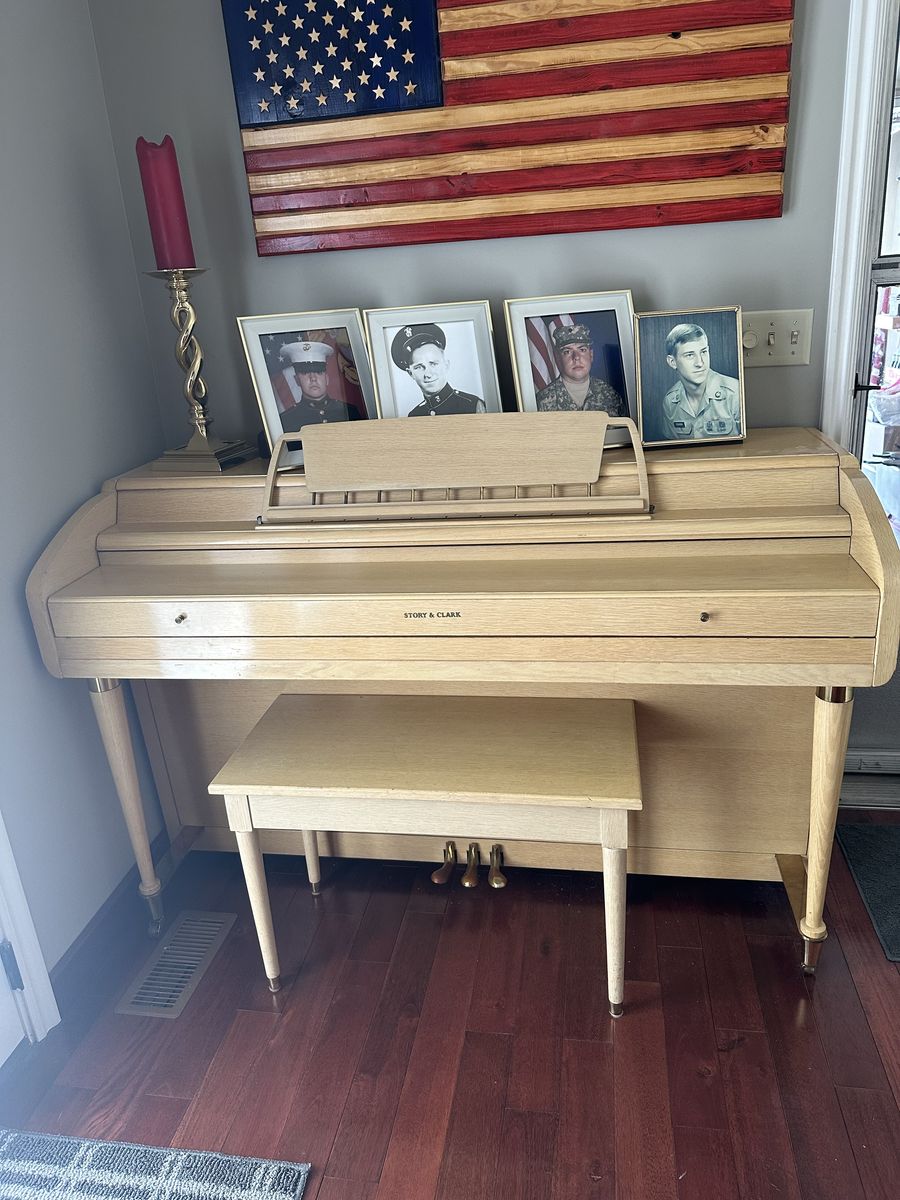 Story and Clark Console Piano