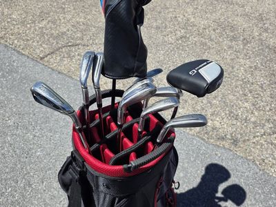 Set of M3 Golf Clubs and Bag