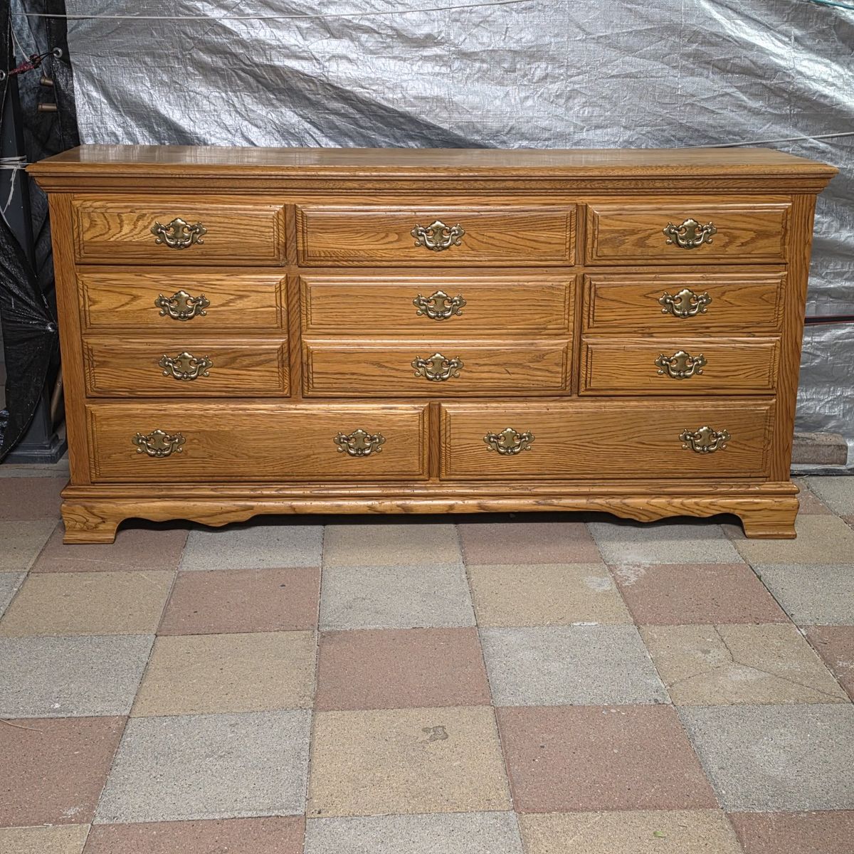 8 Drawer Solid Wood Dresser