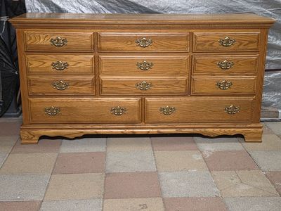8 Drawer Solid Wood Dresser