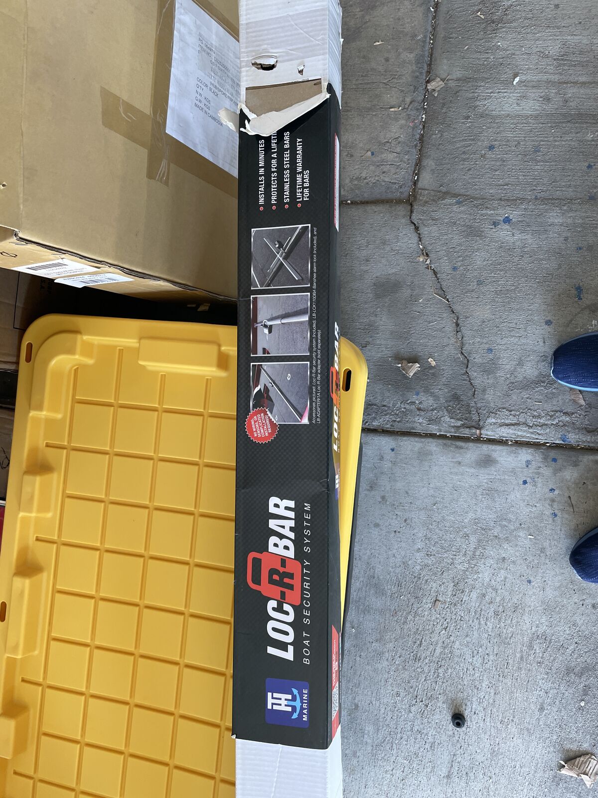 Lock Bar Boat Security System by HT Marine (brand new in box)