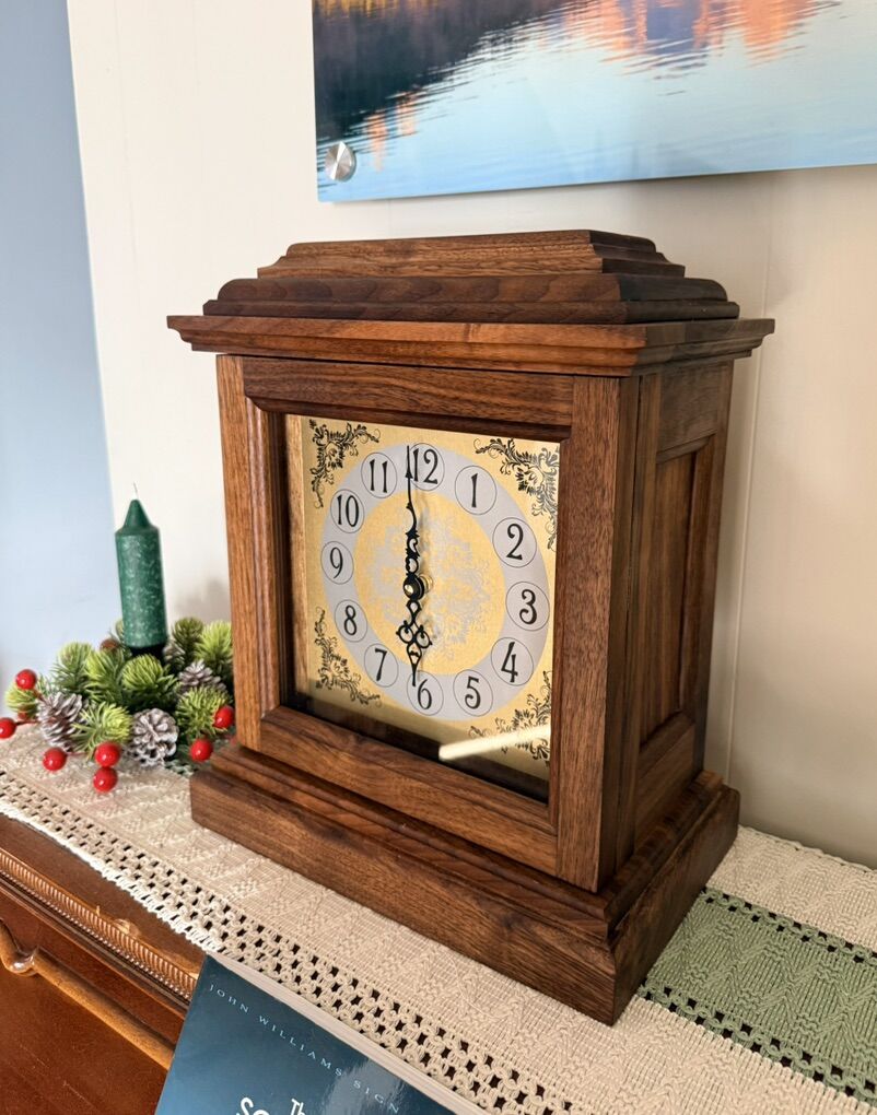 Handmade Mantle Clock